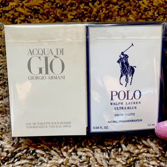 Giorgio Armani Other - Travel set ACQUA DI GIO, POLO, YSL